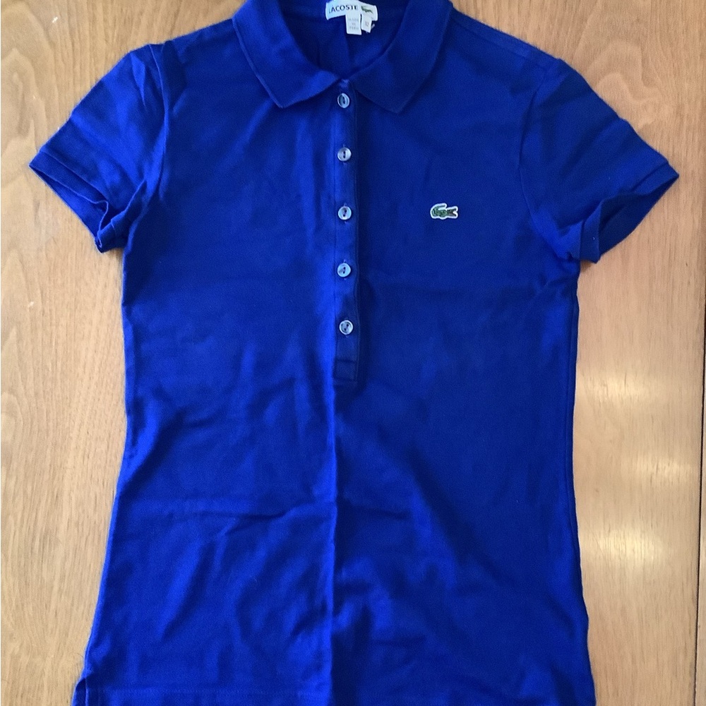 Lacoste Cobalt Blue Polo Shirt